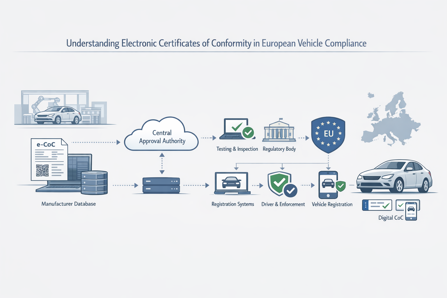 Electronic CoC Transition in Europe: Moving from Paper Certificates to Structured Data