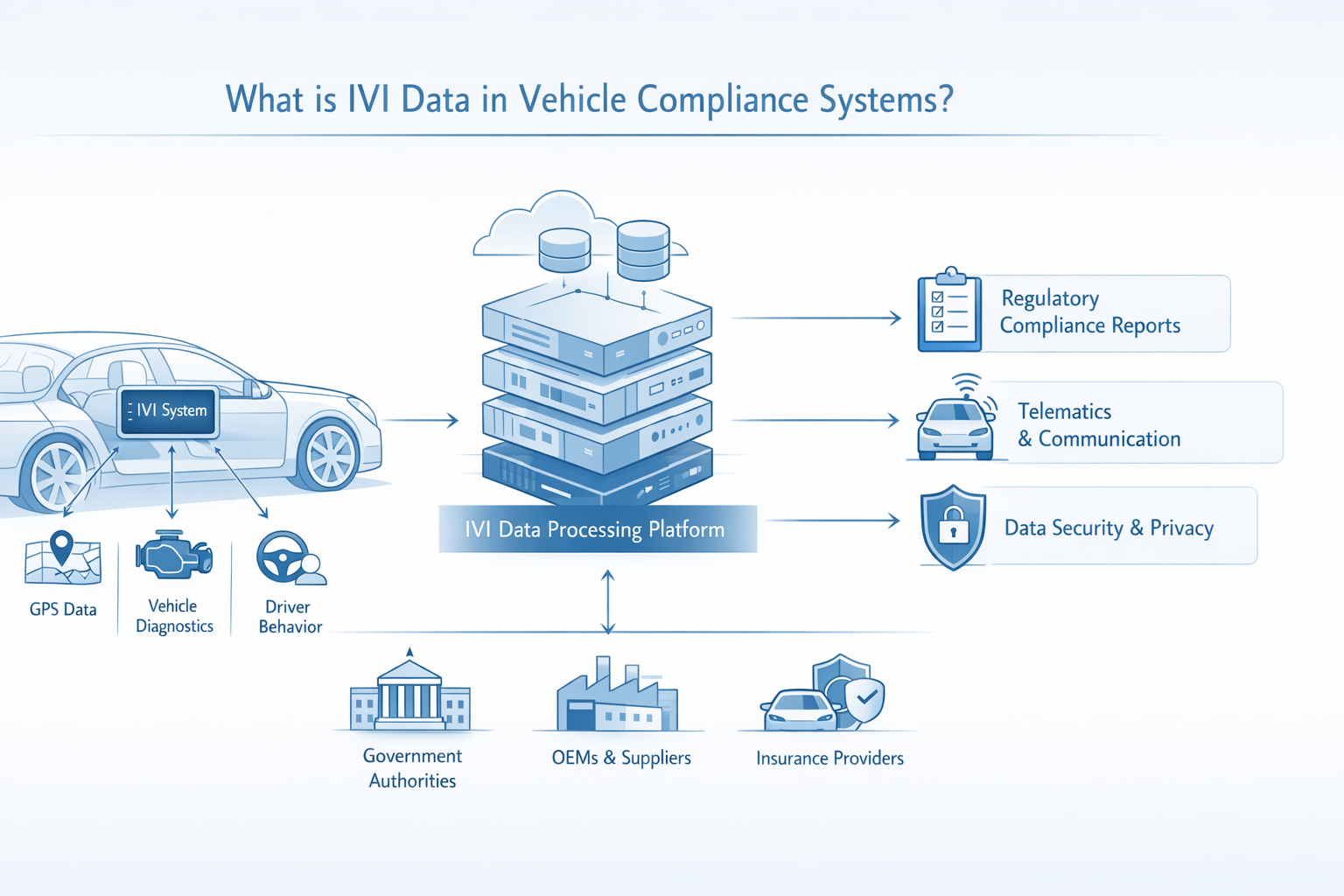 What is IVI Data in Vehicle Compliance Systems?